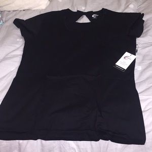 Work out shirt with tags